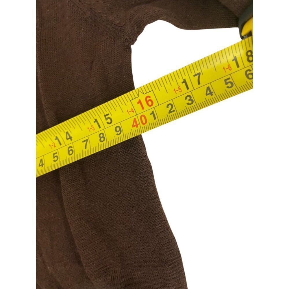Massimo Dutti Womens Sweater XS Brown Turtleneck Wool Long Sleeve 5734/635 NWT - Picture 5 of 7